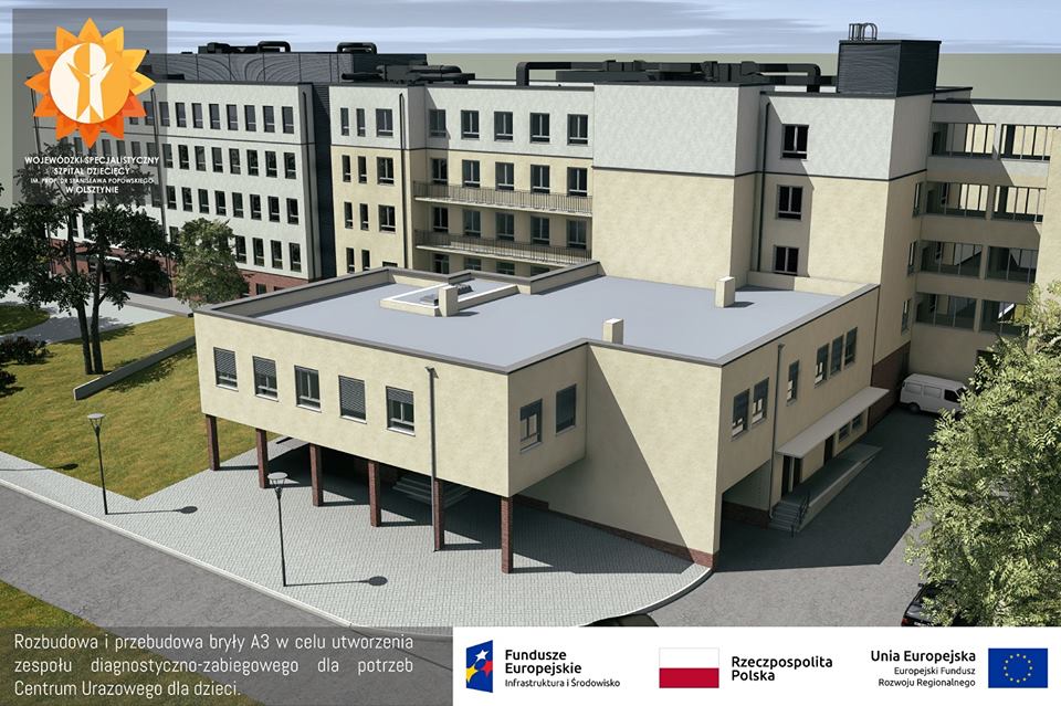Centrum Urazowe dla dzieci powstaje w Szpitalu Dziecięcym w Olsztynie dzieci Olsztyn, Wiadomości