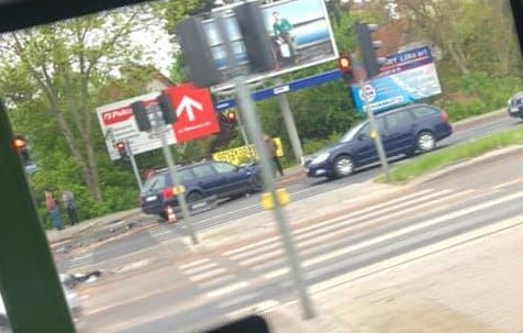 Poważny wypadek na skrzyżowaniu Sikorskiego z Obiegową [FOTO] wypadek Olsztyn, Wiadomości